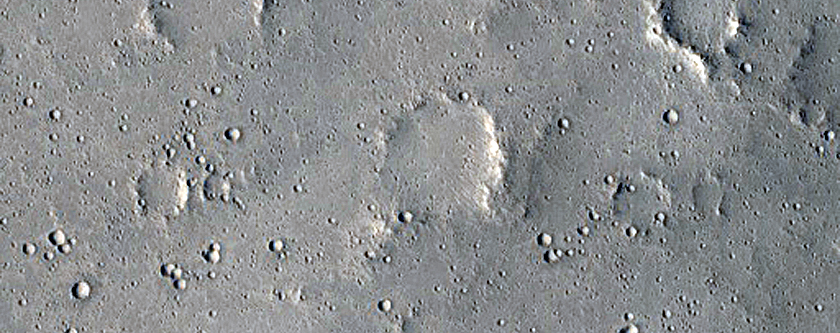 Terrain East of Eddie Crater
