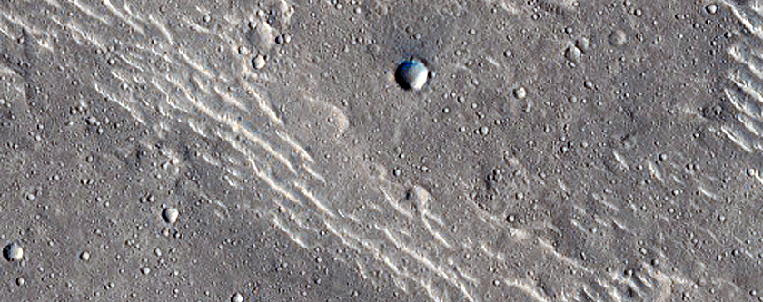 Crater Ray Intersection

