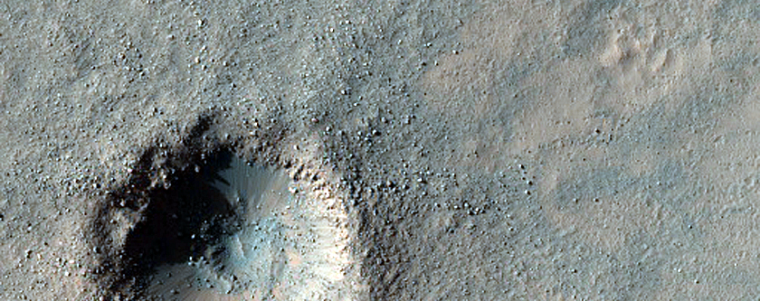 Small Fresh Crater
