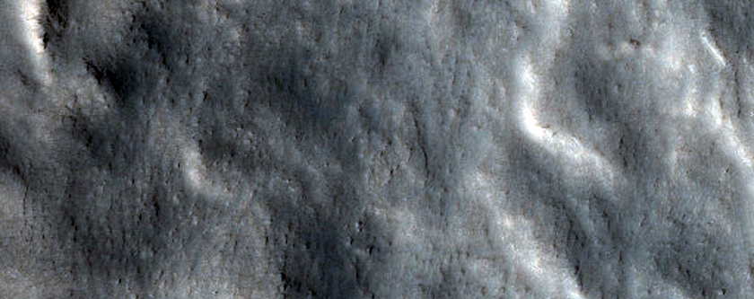 Southern Ejecta Blanket of Domoni Crater
