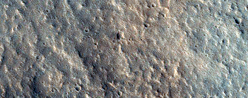 Terrain in Tempe Terra
