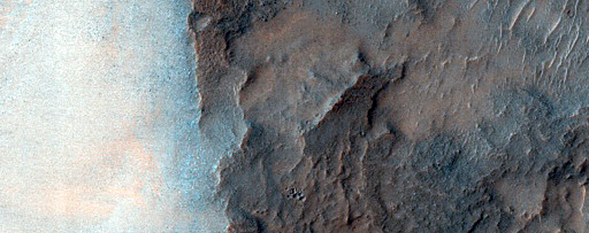 Crater with Steep Slopes
