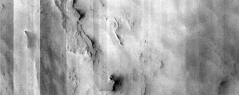 Craters in Arabia Terra
