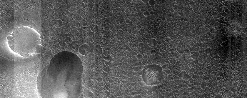 Cones in Chryse Planitia
