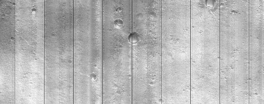 Mounds East of Chryse Planitia
