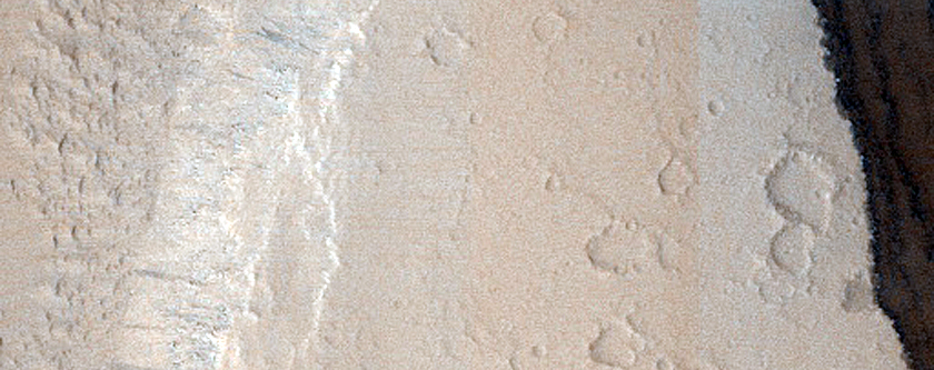 Pit-Crater Chain in Tractus Catena
