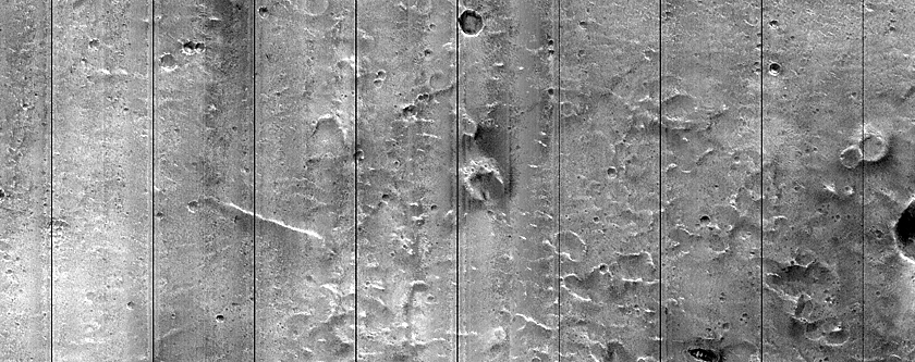 Pitted Mounds in Chryse Planitia
