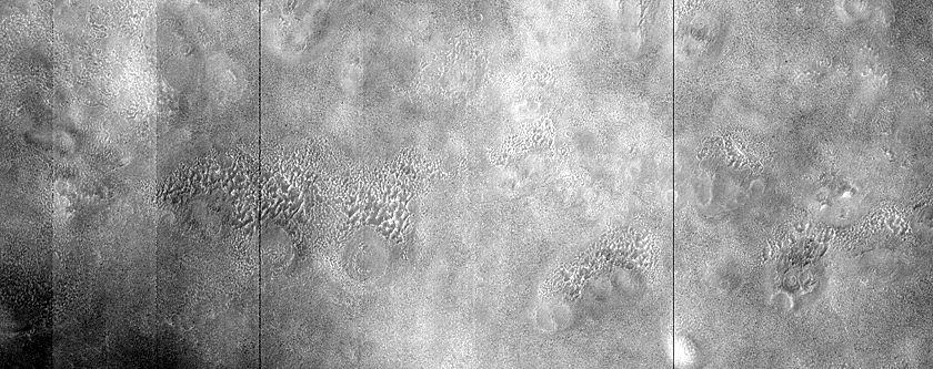 Ridge Near Craters North of Mamers Valles
