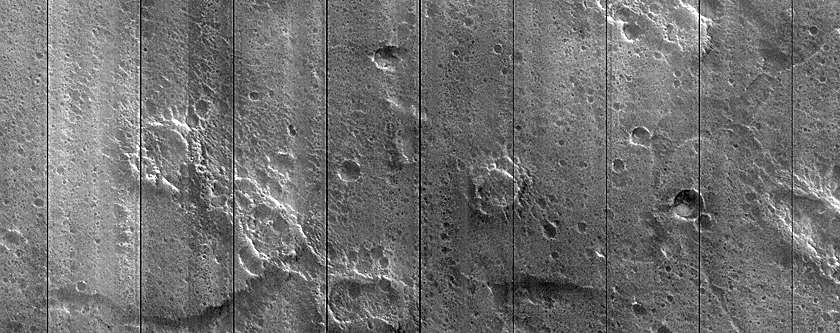 Pitted Cones in Chryse Planitia
