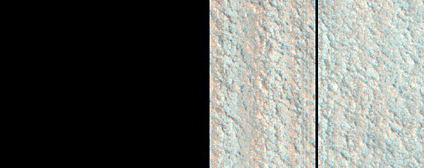 Expanded Craters in Northern Mid-Latitudes
