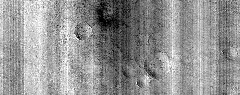 Candidate Recent Impact Site
