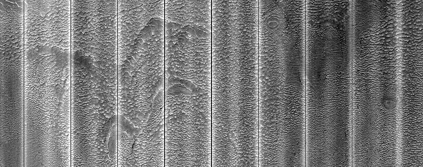 Surface of Flow in Deuteronilus Mensae
