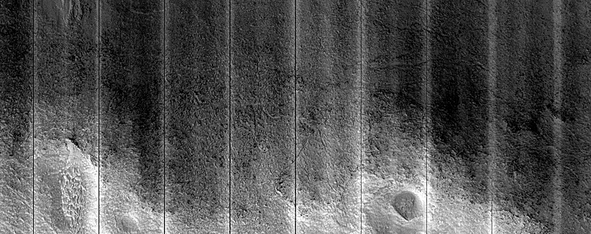 Slope South of Moreux Crater
