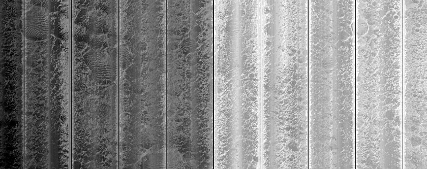 Bedrock Exposures at Moderately High Elevation
