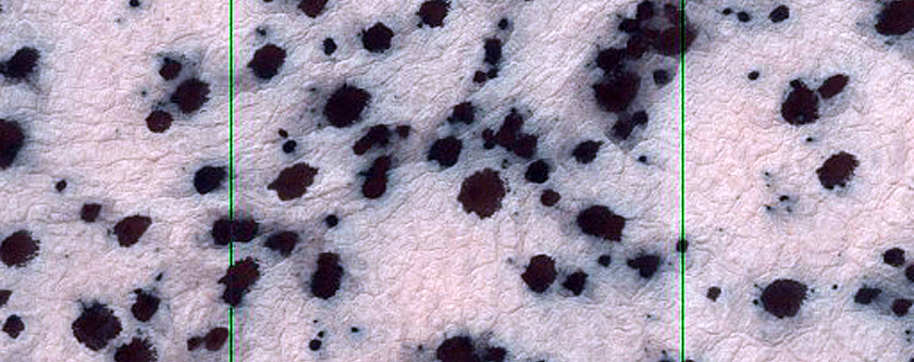 Cryptic Terrain Margin Monitoring in Main Crater
