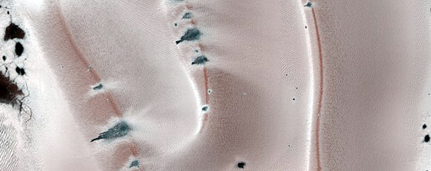 Monitor Changes in Richardson Crater Dune Field
