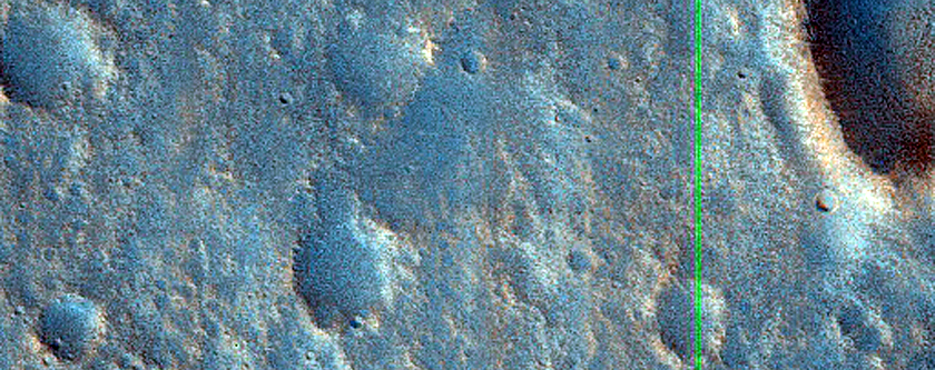 Channels North of Kasei Valles
