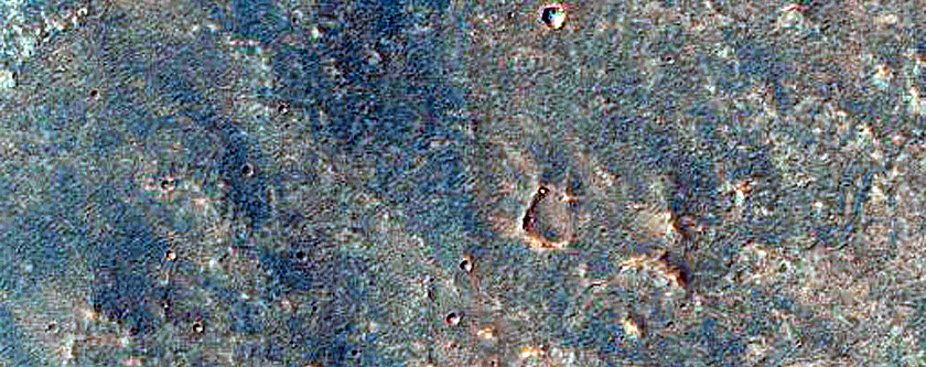 Layered Deposits Near Melas Chasma
