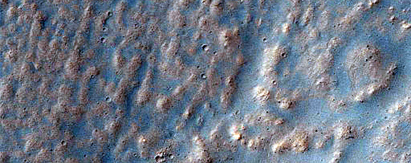 Crater on Side of Massif
