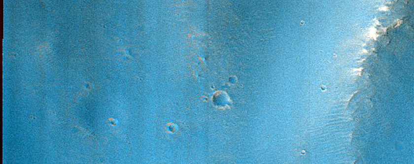 Channels Near Bakhuysen Crater
