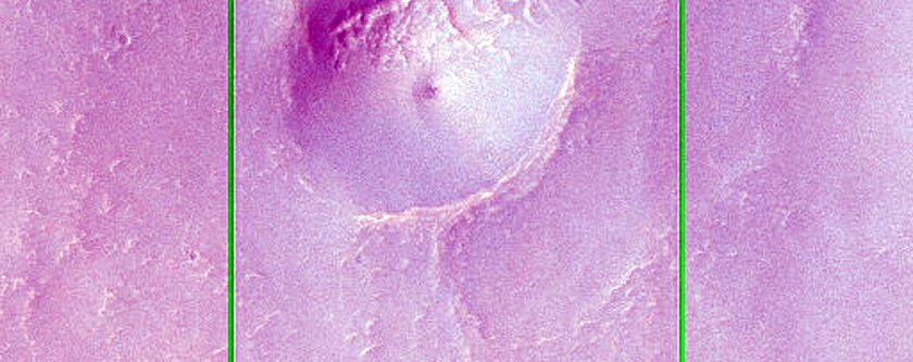 Crater with Steep Slopes
