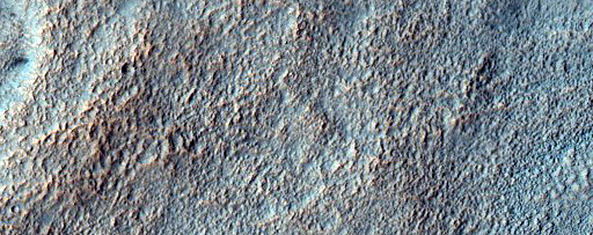 Mid-Latitude Crater
