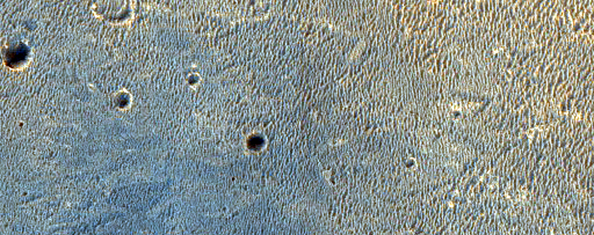 Shelf Above Hematite-Rich Terrain in Meridiani Planum
