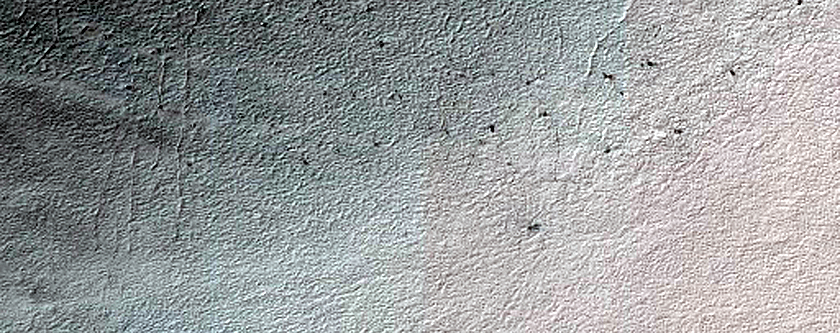 Layers in South Polar Cavi
