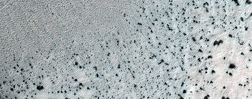 Crater in South Polar Region
