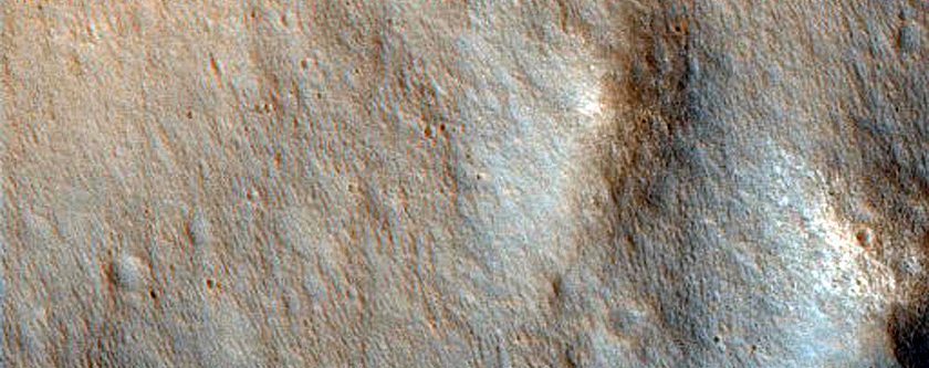 Distal Part of Terraced Fan in Aeolis Region
