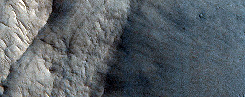 Layers South of Coloe Fossae
