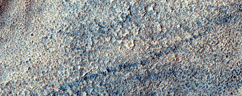 Ridge in Promethei Terra
