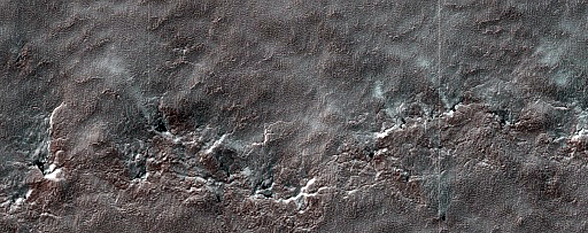 Exposed Layers of South Polar Residual Cap

