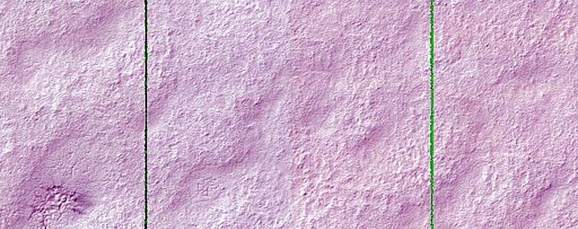 Stratified South High-Latitude Landform in Mariner 9 Image DAS 9231189
