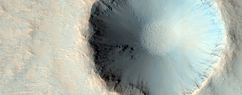 Fresh Small Impact Crater
