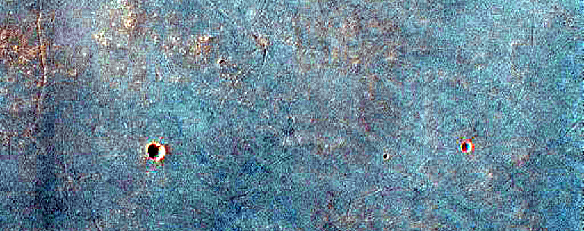 Mantle Layers in Eroded Crater in Noachis Terra
