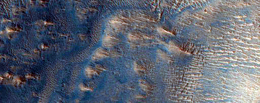 Ridge Near Hesperia Planum
