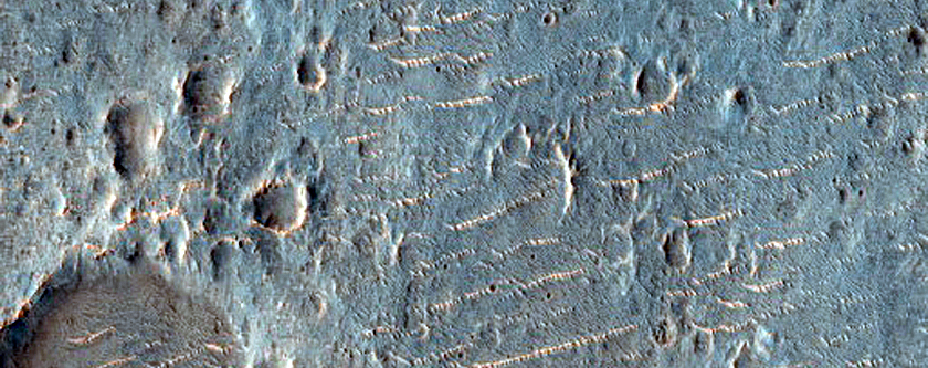 Field of Degraded Secondary Craters

