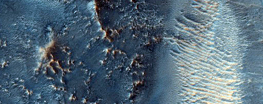 Fresh 7-Kilometer Diameter Impact Crater
