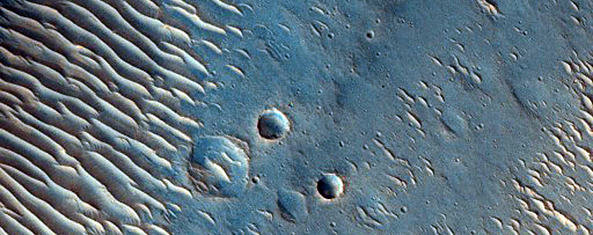 Deposits on Floor of Bahram Vallis
