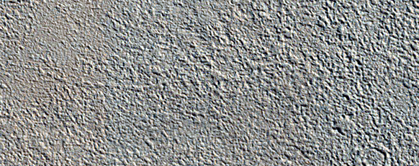 Crater in Arabia Terra
