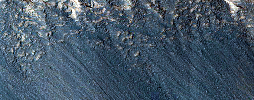 Monitor Slopes in Melas Chasma
