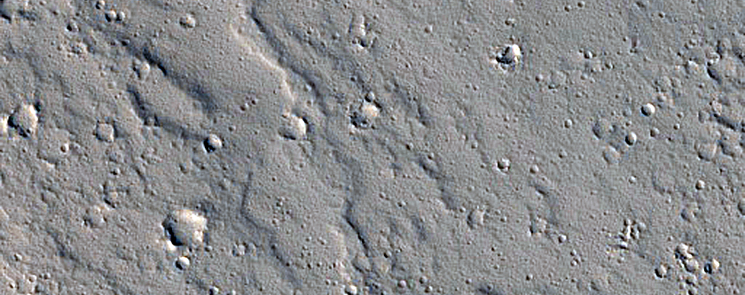 Dome-Shaped Feature East of Ascraeus Mons
