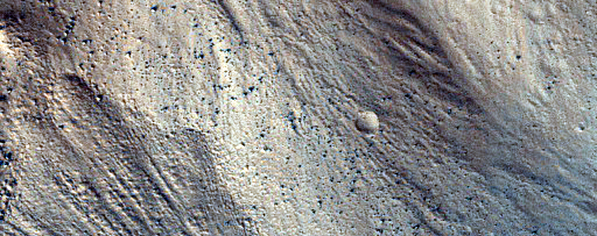 Gullies in Kufra Crater
