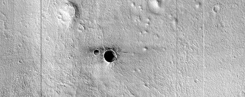 Fresh Impact Crater
