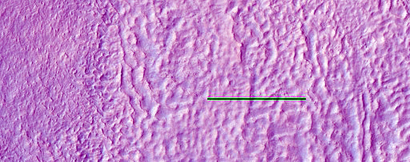 Gullies in Crater Near Cruls Crater
