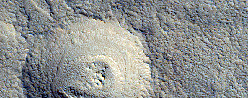 Possible Expanded Craters in Northern Arabia Terra