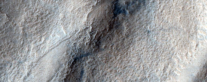 Pit in Niger Vallis
