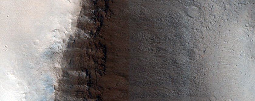 Bench in Crater in Isidis Planitia

