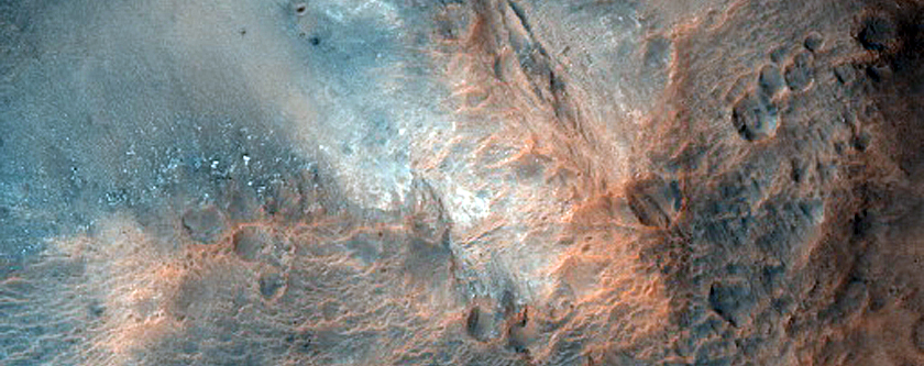 Floor of Harris Crater
